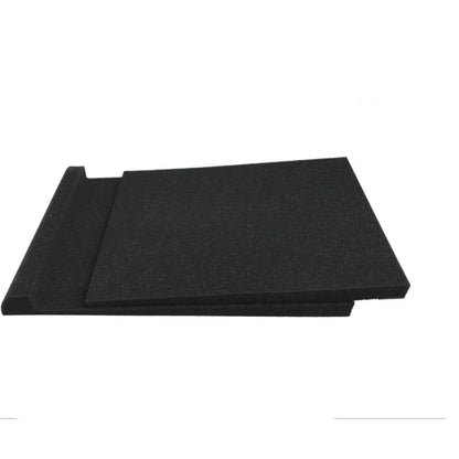 2pcs High-Density Acoustic Isolation Foam Pads - 30x20x4.5cm Soundproof Studio Monitor Speaker Isolator Panels