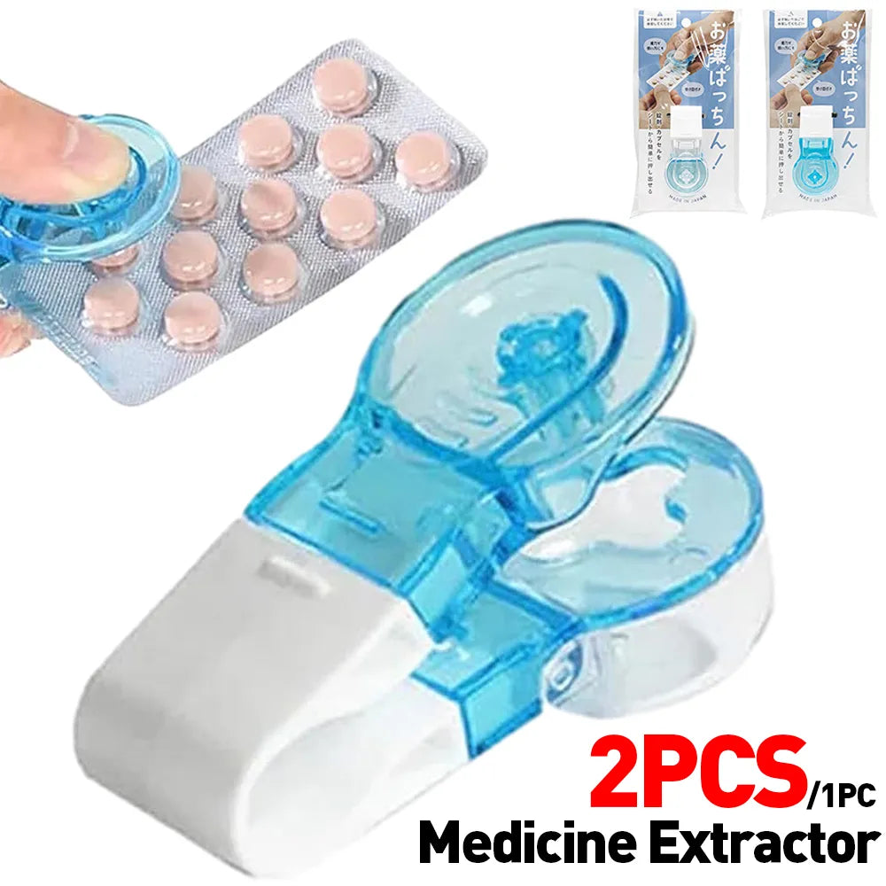 Portable Pill Taker and Crusher for Clean, Convenient Health Care!