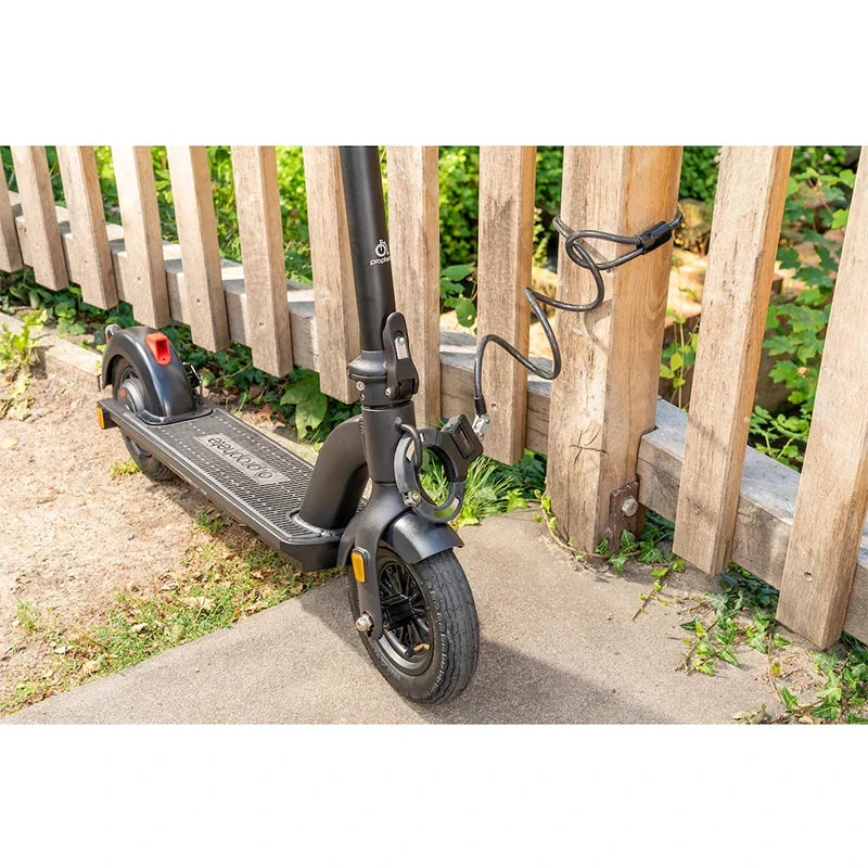 Heavy Duty Scooter Lock - Black Security Lock for Scooters, Bicycles, Prams - High-Tech ABS Coated, Ideal for E-Scooter & Motorcycle