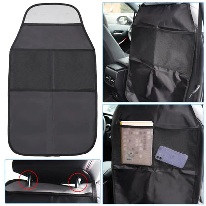 Car Seat Back Protector Cover - Anti-Mud Dirt Auto Seat Cover for Children Kids Baby, Anti-Kick Mat Pad, Car Accessories