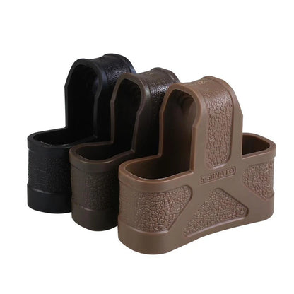 6pcs Rubber Glove Sleeve Cover for Glock Handgun & M4 5.56 Mag Pouch - Protect Case for Hunting, Tactical Pistol Gun Holster