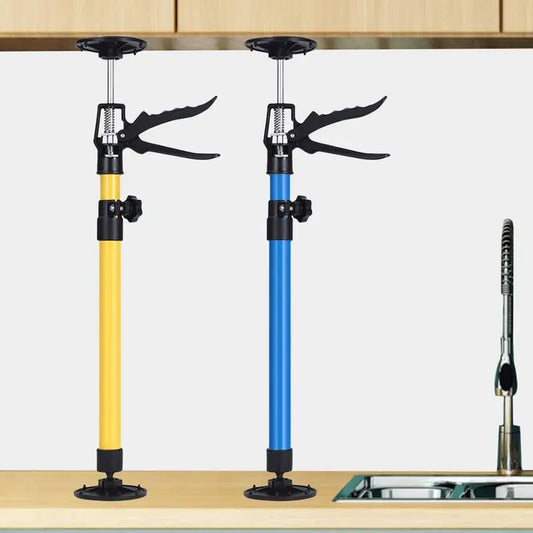 Telescopic Steel Cabinet Lifting Jacks: Labor-Saving Hand Support Rods for Drywall Installation - Third Hand Tool for Efficient Work