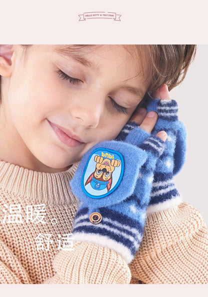 Genuine Paw Patrol Winter Gloves for Kids - Featuring Chase, Marshall, Skye and More, Outdoor Mittens for Boys & Girls, Ages 2-10, Perfect Children's Gift