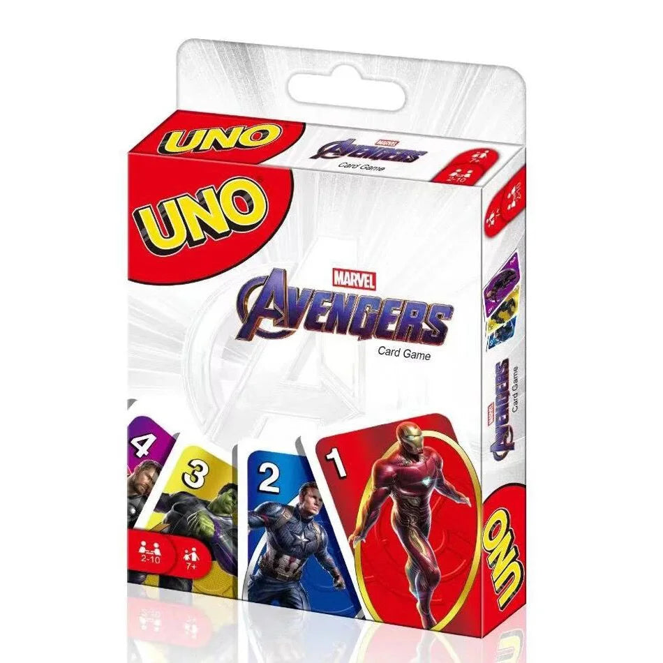 ONE FLIP! Board Game - UNO Cards with Harry, Naruto, Super Mario Themes, Christmas Card Table Game, Fun for Adults & Kids, Ideal Birthday Gift Toy