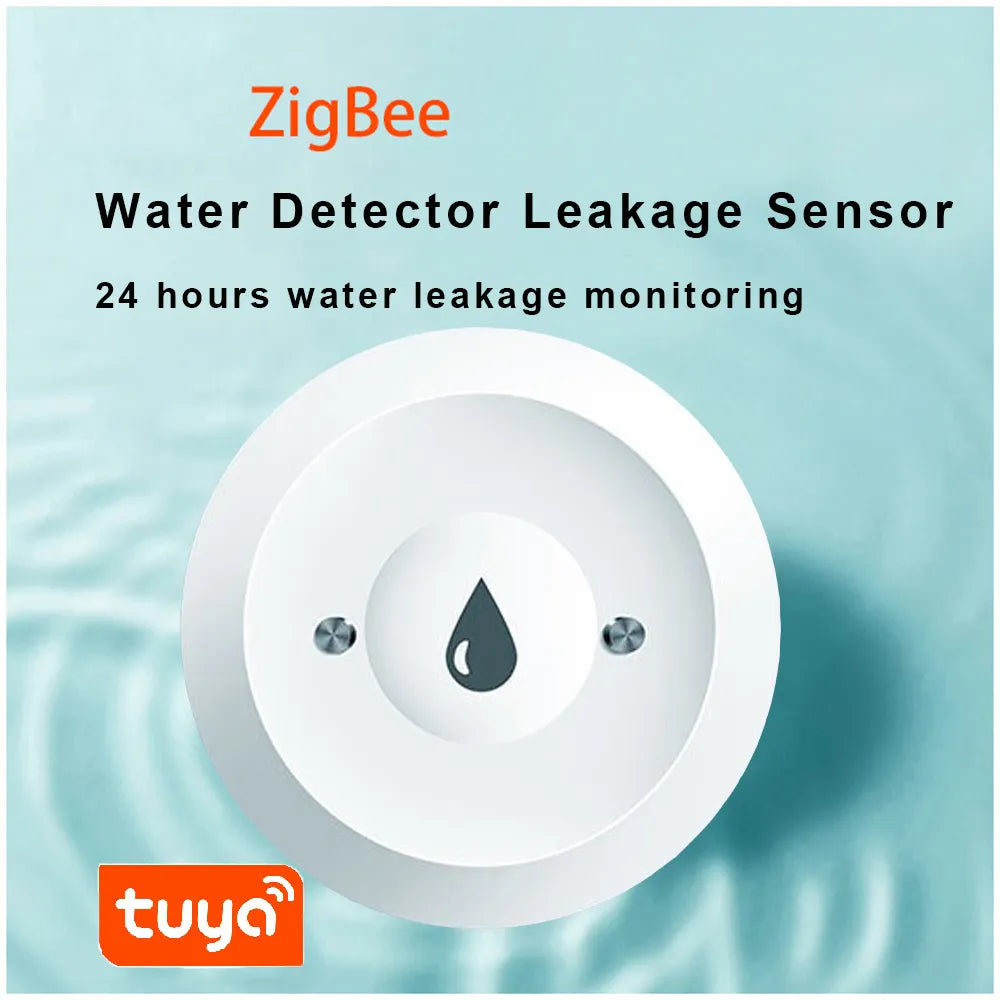 Smart Zigbee Water Immersion Sensor: Leak Detection & Remote Monitoring with Tuya App