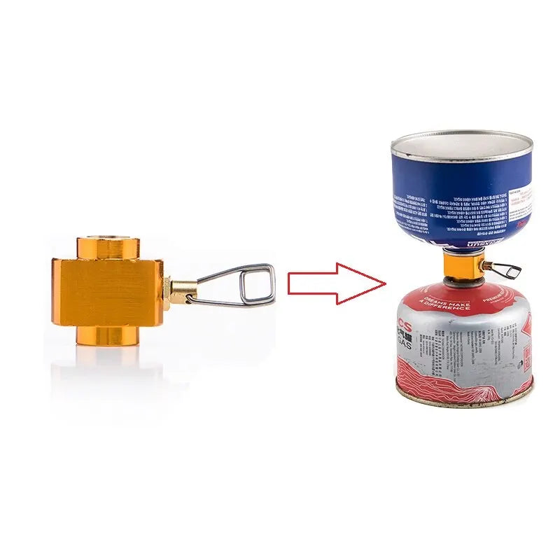 Widesea Camping Stove Propane Refill Adapter - Gas Burner Gas Filling Butane Cylinder Tank - LPG Saver Camping Equipment