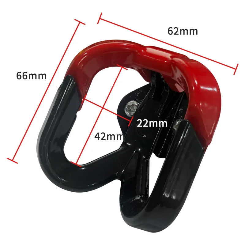 Motorcycle Helmet Hook Holder - Aluminum Alloy Hand Bag Hanger - Multifunctional Accessories for Luggage and Shopping Bags