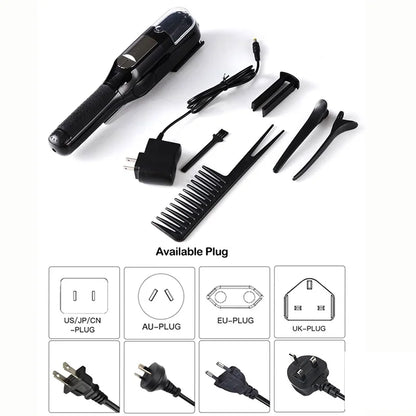 Professional Cordless Hair Ends Trimmer - Automatic Split Remover for Women, Ideal for Dry, Damaged, and Brittle Hair