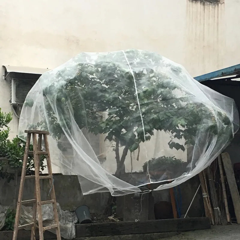 Premium 60 Mesh Insect Protection Net for Garden Vegetables, Flowers & Fruit - Greenhouse & Pest Control Cover - Anti-Bird Care Solution