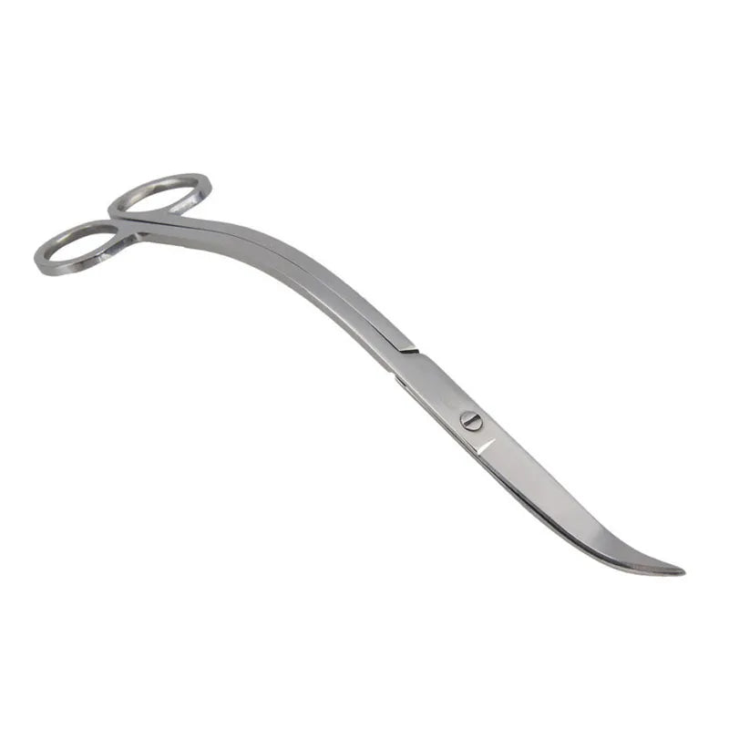 Aquarium Scissor Tools: Fish Tank Tweezer, Wave Scissors, Grass Stainless Cleaning Tools - Storage Holder Included - Aquarium Accessories