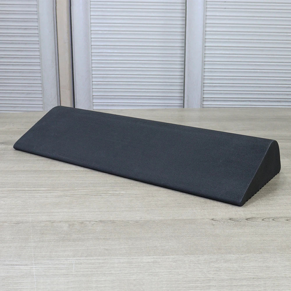 Squat Wedge Block for Strength Training - Leg Machines Balance Exercise Yoga Weightlifting Calf Stretcher - Double Sided Use Slant Board