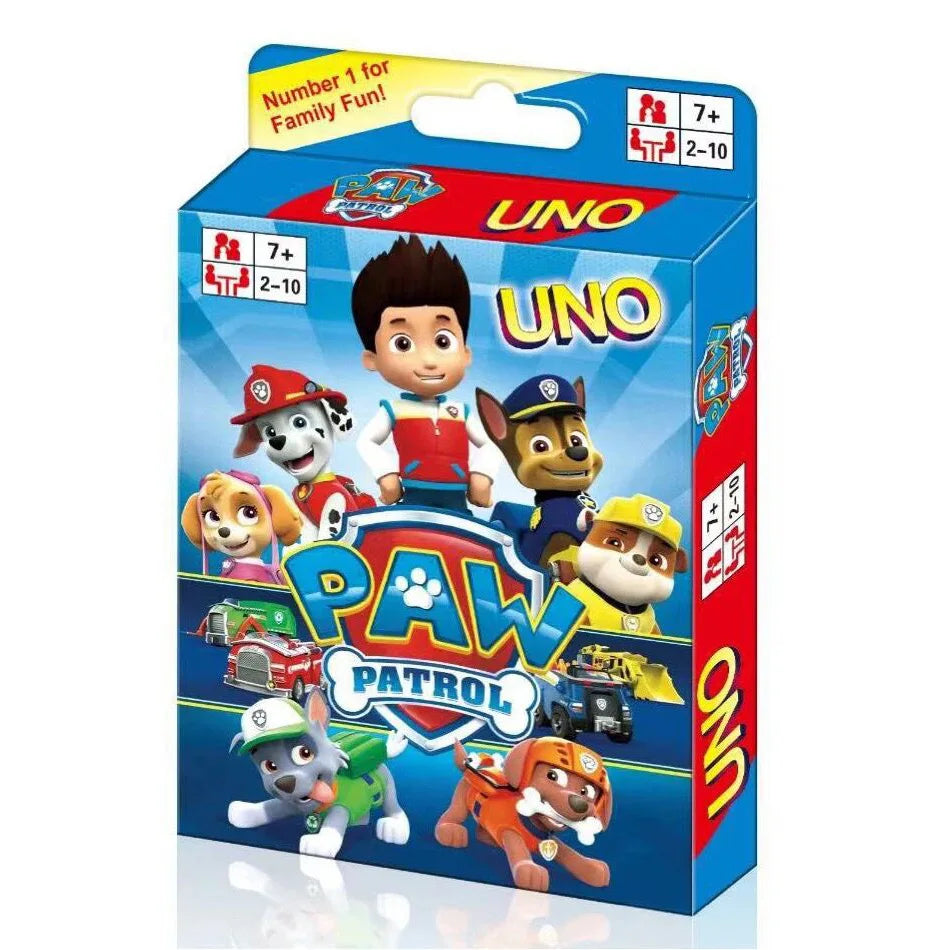 ONE FLIP! Board Game - UNO Cards with Harry, Naruto, Super Mario Themes, Christmas Card Table Game, Fun for Adults & Kids, Ideal Birthday Gift Toy