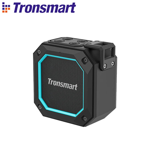 Tronsmart Groove 2 Portable Bluetooth Speaker – 5.3, True Wireless Stereo, Dual EQ Modes, IPX7 Waterproof for Shower