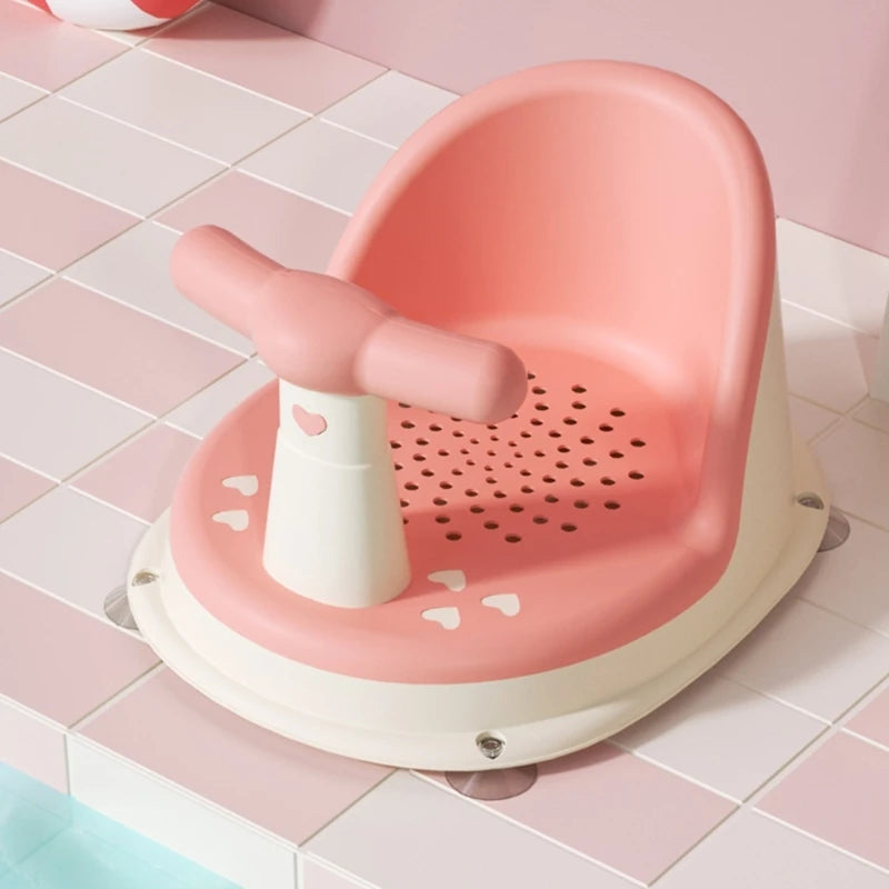 Comfortable Infant Bath Tub Chair: Anti-Slip Baby Bathing Solution - Great Shower Gift for Newborns 6-18 Months