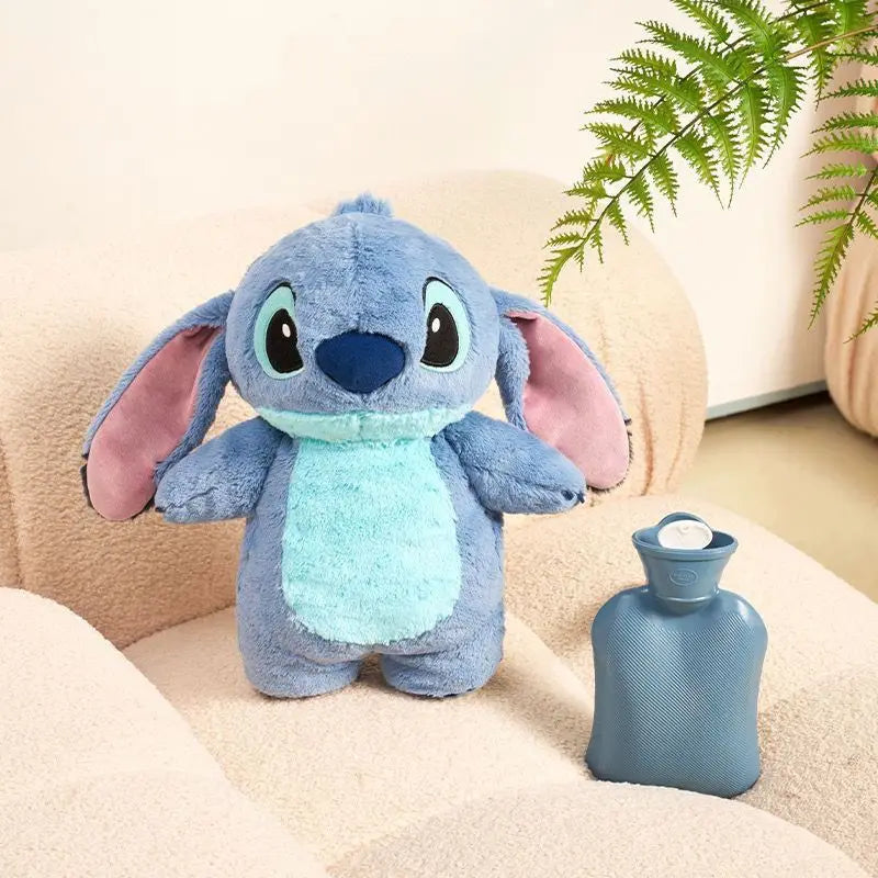 Disney Stitch, Angel, Lotso Hand Warm Bottle - Portable Hot Water Bottles, Warm Hand Bag, Hand Warmer Holiday Gift for Girlfriend