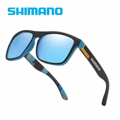 Shimano Polarized Sunglasses - UV400 Protection for Men and Women - Outdoor Hunting, Fishing, Driving, Bicycle Sunglasses with Optional Box