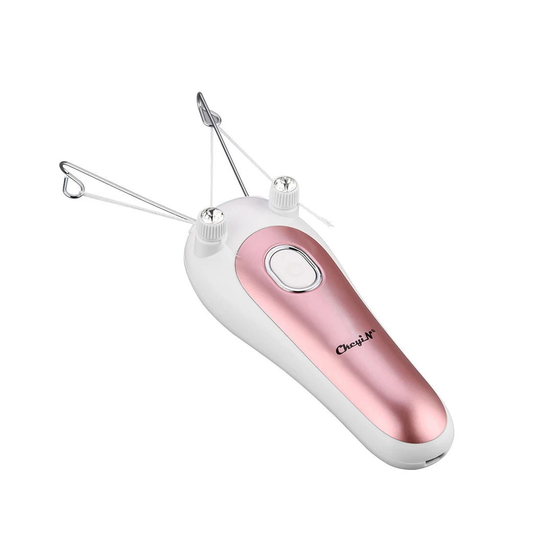 USB Rechargeable Women's Hair Remover - Cotton Thread Body Epilator for Legs, Arms, and Neck, Lady Beauty Shaver