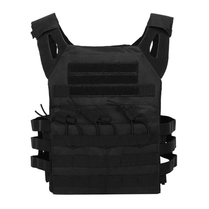 Tactical Vest Waterproof Body Armor - Lightweight JPC Molle Plate Carrier, Outdoor Hunting and Security Gear for CS Game and Jungle Use