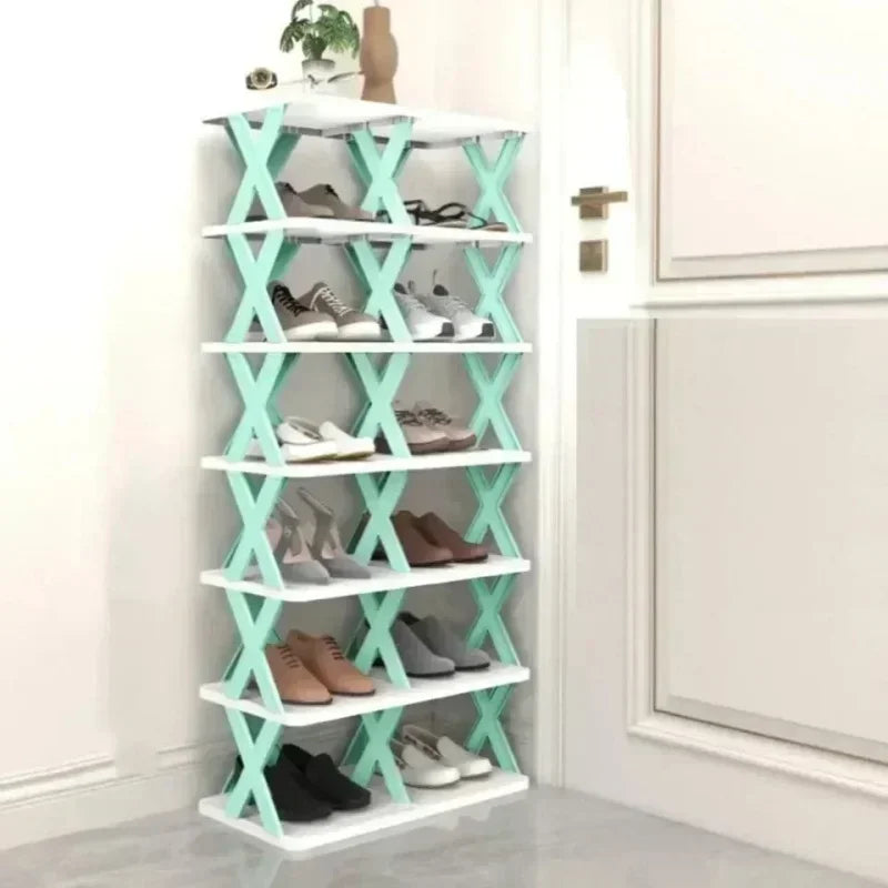 Detachable Shoe Rack Storage Organizer - Multi-Layer Space-Saving Shoe Shelf for Household Use