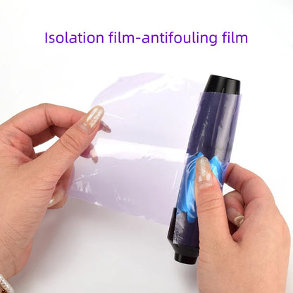 1200pcs Waterproof Tattoo Barrier Film - Disposable Clear Wrap Membrane, Anti-Fouling Adhesive Bandage, 10x15cm