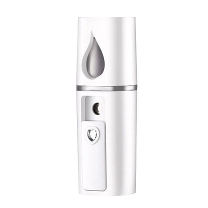 Mini Portable Rechargeable Facial Mister | Handy Face Humidifier & Sprayer | Skin Care Machine for Hydrating & Daily Makeup