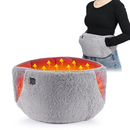 Graphene Menstrual Heating Pad | Uterus Warm Belt with Temperature Control | Female Cold Protection | 65℃-55℃-45℃ | Unique Design