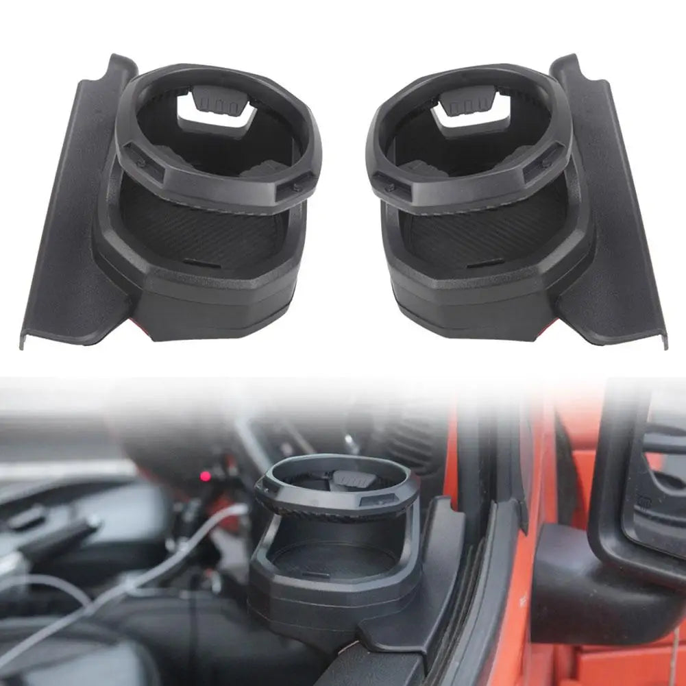 Multi-Function Car Window Cup Holder - ABS for 2018-2023 Jeep Wrangler JL 4-Door and JT Gladiator, Modified Accessories