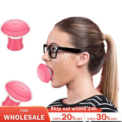 Silicone Jawline Exerciser for Firming Face & Double Chin Removal | Breathing Trainer for Slimmer Muscle Training | Face Lift Enhancement