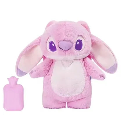 Disney Stitch, Angel, Lotso Hand Warm Bottle - Portable Hot Water Bottles, Warm Hand Bag, Hand Warmer Holiday Gift for Girlfriend