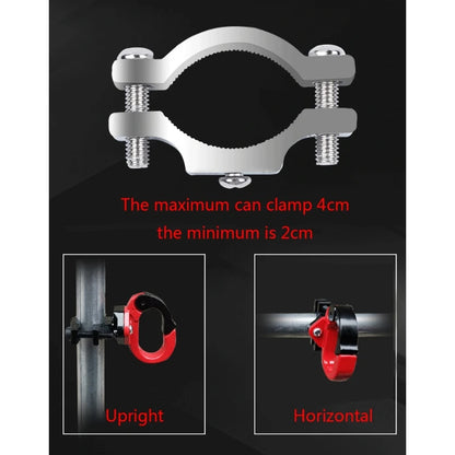 Aluminum Alloy Electric Scooter Helmet Luggage Bag Hook: With Screw for M365 Scooter Accessories