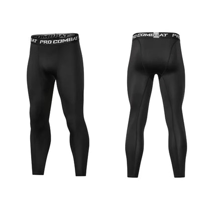 Men's Compression Pants - Cool Dry Leggings for Sports, Running, and Athletic Workouts