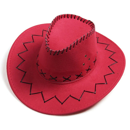 Fashion Simple Kids Cowboy Hat - Western Child Cowgirl Hats for Halloween and Birthday Costume Accessories, Holiday Decor