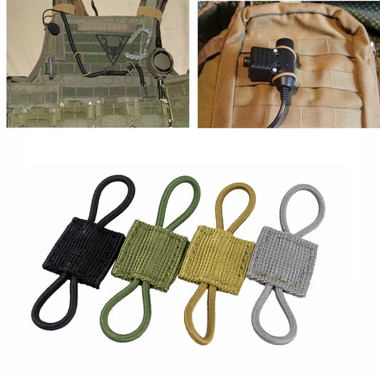 10pcs Antenna Binding Buckle | Tactical Molle System Backpack Vest Accessories | Tactical Buckle for Secure Fastening