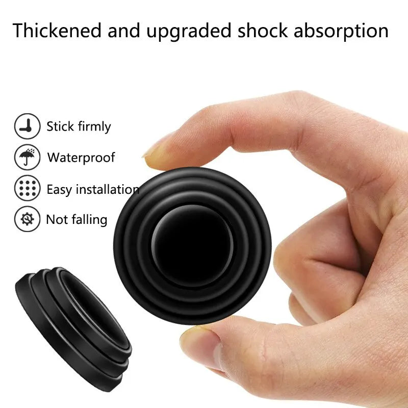 20pcs Universal Car Door Silicone Anti-Shock Pad - Trunk Sound Insulation Cushion Stickers Thickening Anti-Shock