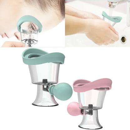 Refresh Your Eyes with 1PC Soft Silicone Eye Wash Cup - Reusable Rinse Cup for Students, Promoting New Health and Beauty