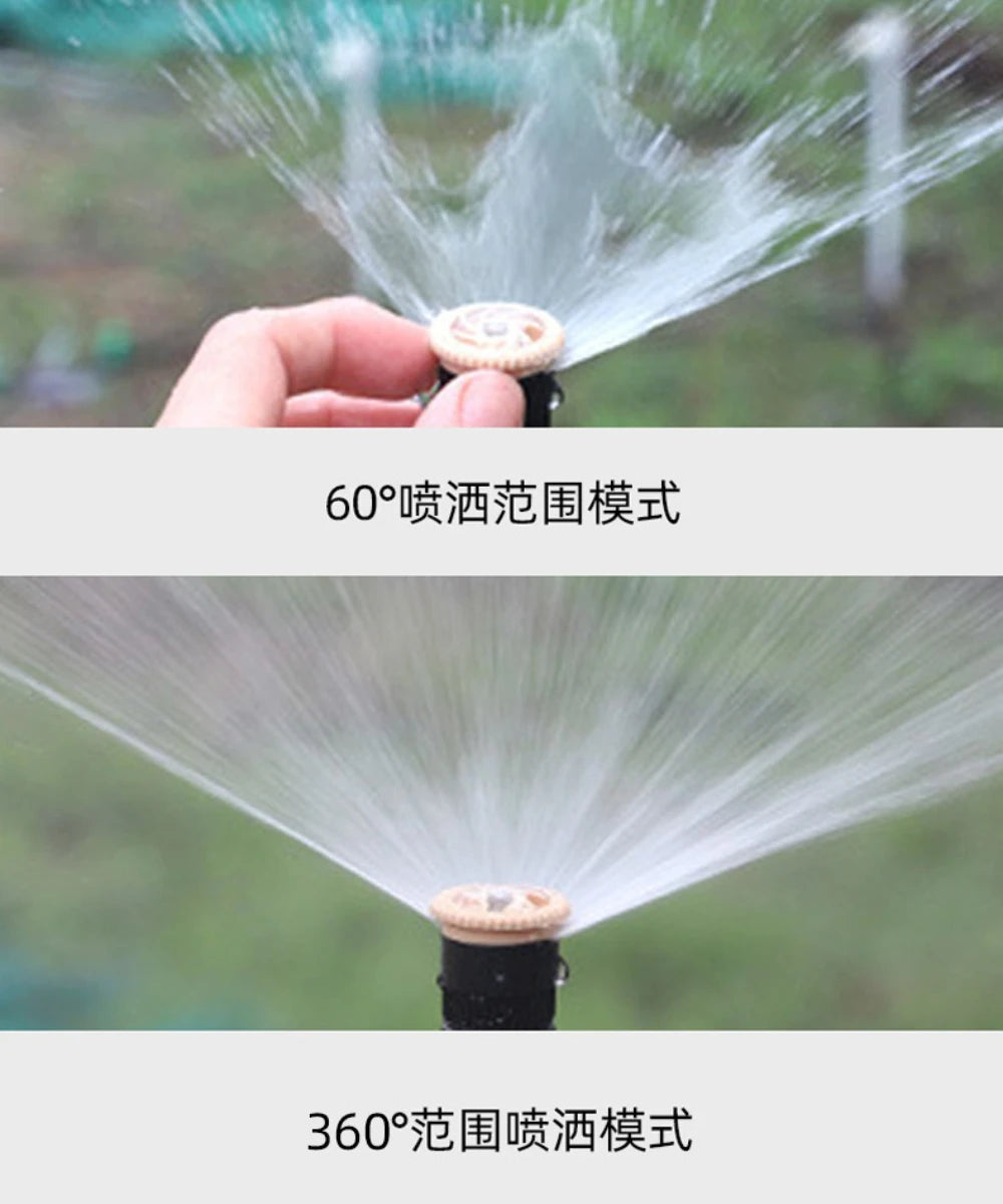 Adjustable 360 Degree Sprinkler - Automatic Lawn Irrigation Head - In-ground Watering System - Sprinkler Irrigation Device