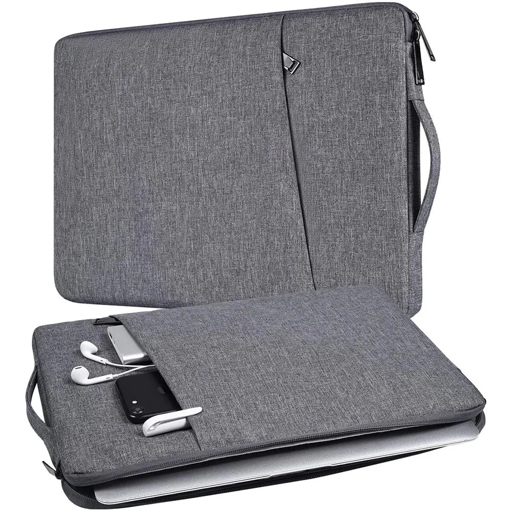 Waterproof Laptop Sleeve Handbag Case: for MacBook Pro Air, Lenovo, ASUS, Xiaomi - Fits 13.3 to 16 inch Notebooks