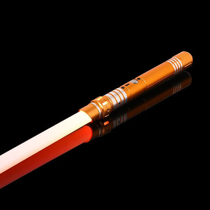 RGB Metal Lightsaber Toy - Laser Sword with Light and Sound Effects, Durable Kpop Lightstick for Play and Display