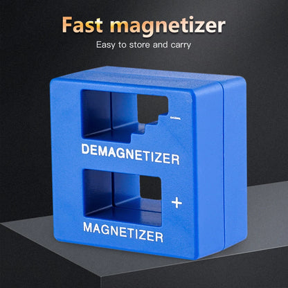 KUNLIYAOI Magnetizer Demagnetizer Tool - High-Quality Blue Screwdriver with Magnetic Pick-Up Function