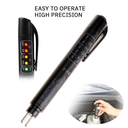 High Precision Brake Fluid Tester: Portable Safety Assurance for OBD2 Brake Oil - Quality Assurance Detector Test Pen