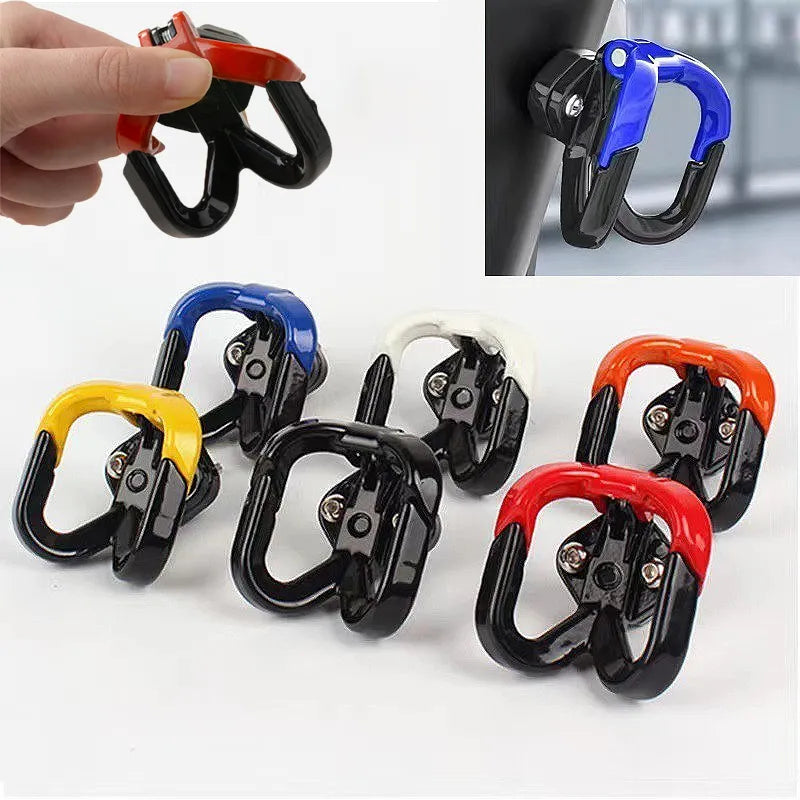 Motorcycle Helmet Hook Holder - Aluminum Alloy Hand Bag Hanger - Multifunctional Accessories for Luggage and Shopping Bags