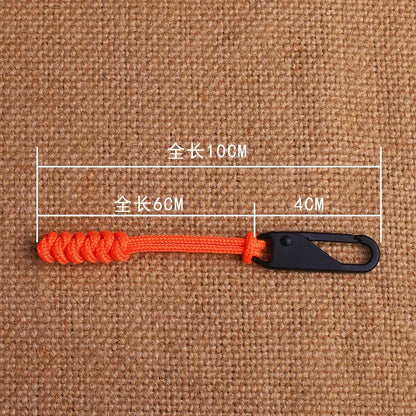 5pcs High-Quality Zipper Pullers - Durable, Wear-Resistant Cord Zipper Replacement, Convenient Extend Pullers