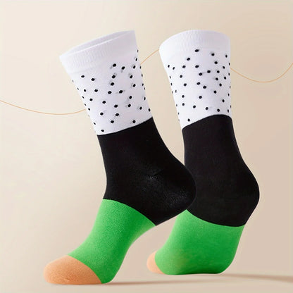 Three Pairs Sushi Pattern Socks - Unique Gift for Men & Women, All-Season Collection for Halloween