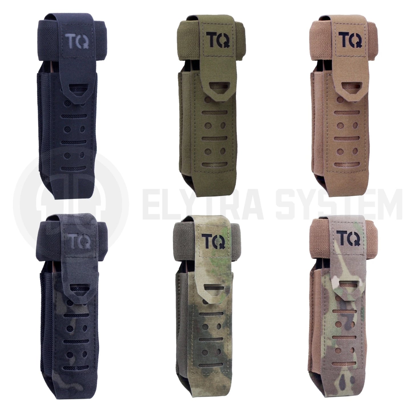 Tactical TQ Tourniquet & Trauma Shear Pouch - MOLLE PALS Compatible Holder for Duty Belt Loop, EMT EMS Essential