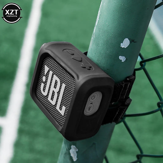 JBL GO3 Speaker Protection Bracket - Portable Case Strap and Outdoor Stand for GO 3 Speaker