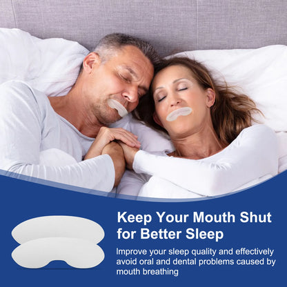 ELAIMEI Anti-Snoring Sleep Strips: Disposable Mouth Tape for Better Nose Breathing - Reduce Mouth Dryness and Sore Throat