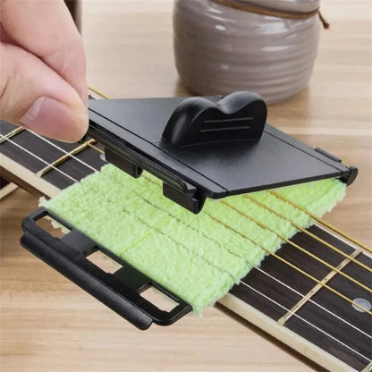 Miwayer Guitar String Cleaner – Fretboard Cloth Tool for Maintenance and Care of Violin, Bass, Ukulele, Electric Guitars