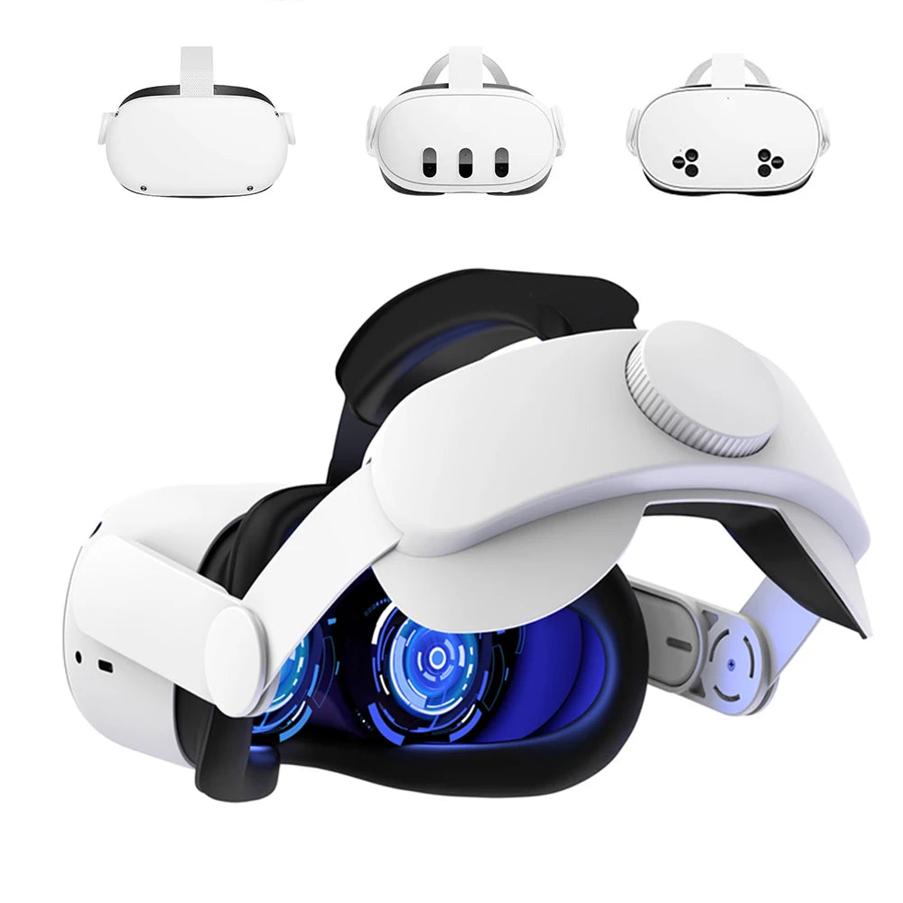 Quest 2/3S Elite Head Strap Replacement - Adjustable Accessories for Enhanced Comfort and Gaming Immersion