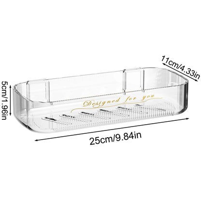 Light Luxury Acrylic Storage Rack - Toilet Washstand and Cosmetic Storage Box for Bathroom Organization