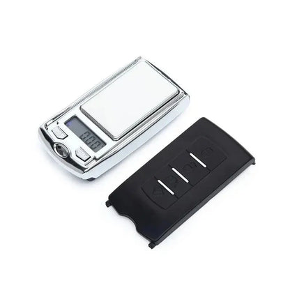 Mini Electronic Digital Pocket Scale: Key Style Portable Precision Weighing - LCD Backlit Display for Jewelry & More (100g/200g)